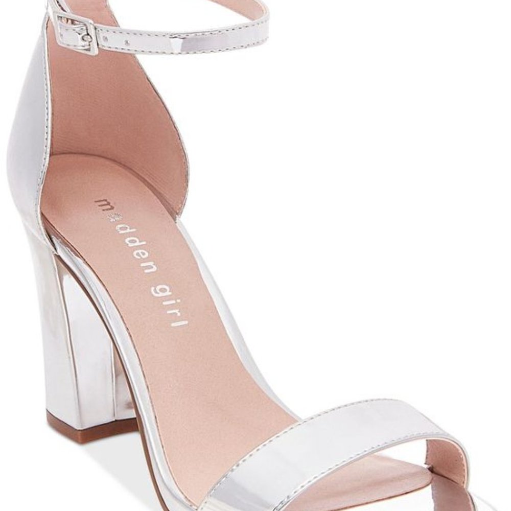 Madden Girl Bella Two-Piece Block Heel Sandals - Picture 1 of 6